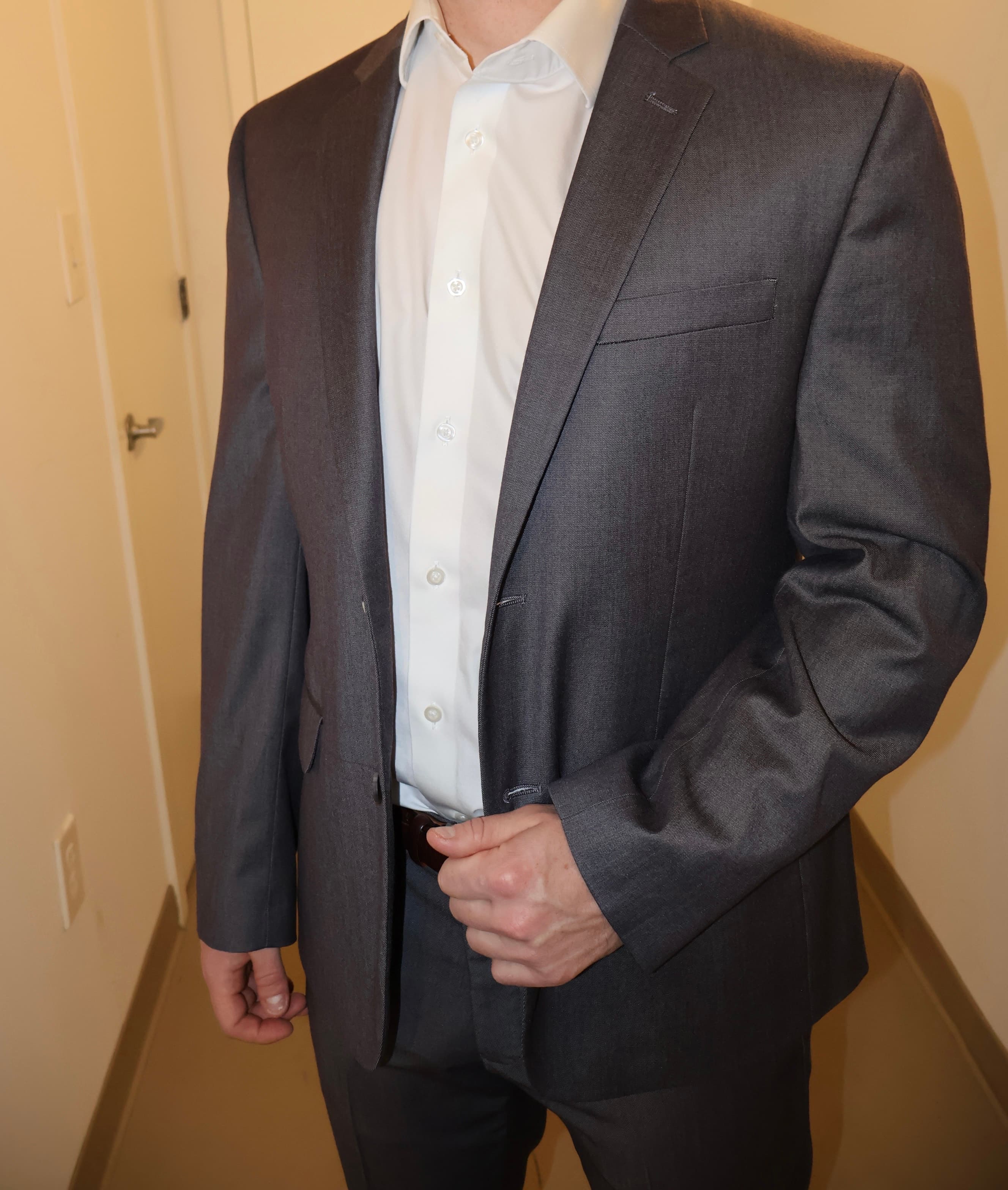 Perry Ellis suit